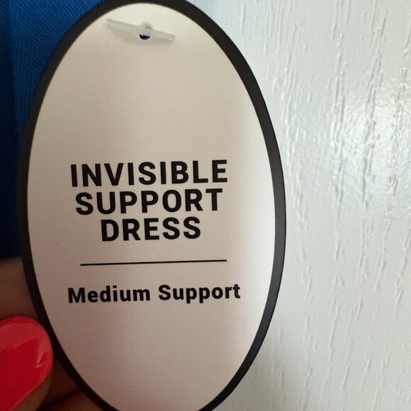 Soma Weekend Soft Jersey Midi Bra Belted Dress - Snorkel Blue - Sz M - Picture 4 of 5